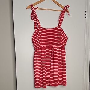 Isabel Maternity by Ingrid & Isabel Red and White Striped Top